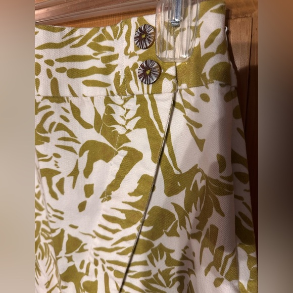 Maeve Anthropologie Daintree Frond Printed Pencil Skirt Sz 6 - Picture 5 of 13